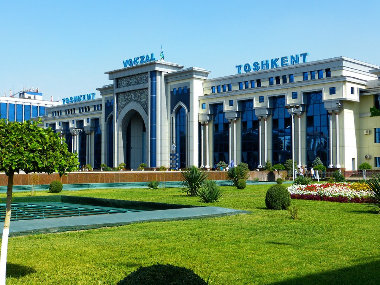 Estación de tren de Tashkent, Uzbekistán